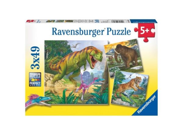 پازل 3 در 1 راونزبرگر مدل Rulers of prehistoric times